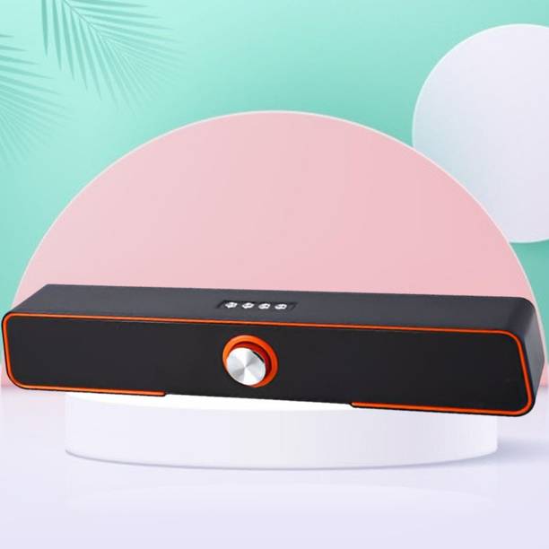 GUGGU Bluetooth Soundbar Speaker with Immersive 3D Surround Sound & 2400mAh BatteyC162 10 W Bluetooth Soundbar