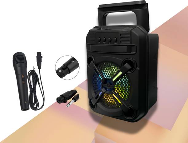 Musify Portable Speaker with Mic | Wireless Bluetooth | Extended Playtime 10 W Bluetooth Speaker