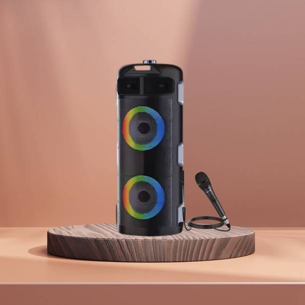 GUGGU DJ Box 40W Bluetooth Home Audio Speaker & FM Radio with Mic ,USB Pen DriveSF435 40 W Bluetooth Party Speaker