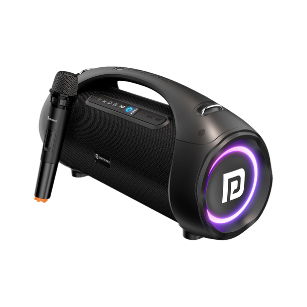 Portronics Dash 12 with Mic, Multicolor LED Light 60 W Bluetooth Party Speaker