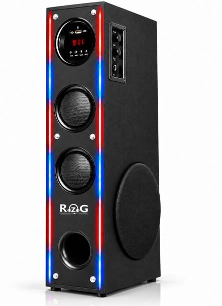 RZG Q-58 Home Theatre DJ High Bass Tower Speaker 120 W Bluetooth Party Speaker