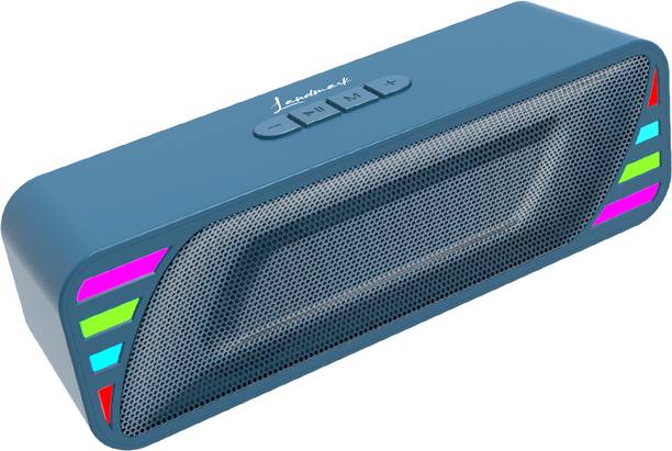 Landmark Strike Portable Wireless Speaker with Mic, upto 8 Hours Playback & TWS Feature 10 W Bluetooth Party Speaker