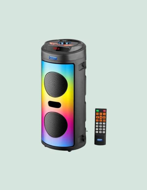 SOUTHTECH Bluetooth Tower Speaker | Dual Woofer | RGB LED Lights_A150 40 W Bluetooth Party Speaker