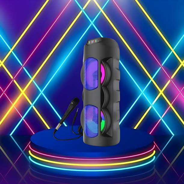 GUGGU DJ Box 30W Bluetooth Home Audio Speaker & FM Radio with Mic ,USB Pen DriveOW386 30 W Bluetooth Party Speaker