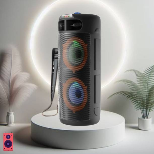 SACRO Paris (WIRELESS BLUETOOTH PARTY SPEAKER) HD Sound Quality With Wired MicR249 40 W Bluetooth Party Speaker