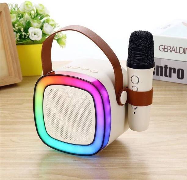 Smarty K12 speaker Colour Changing Karaoke Mike Bluetooth Party ghj59 56 W Bluetooth Party Speaker