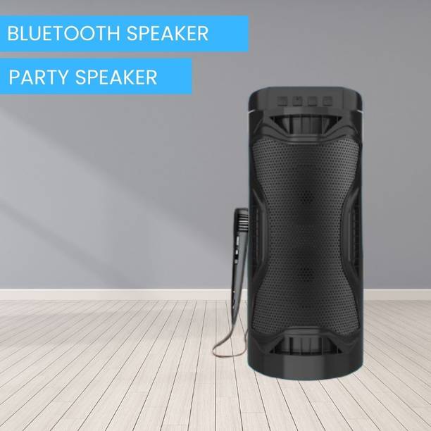 PARADISEECOM Bubble (WIRELESS BLUETOOTH PARTY SPEAKER)With Wire Mic & Crystal Clear SoundV168 30 W Bluetooth Party Speaker