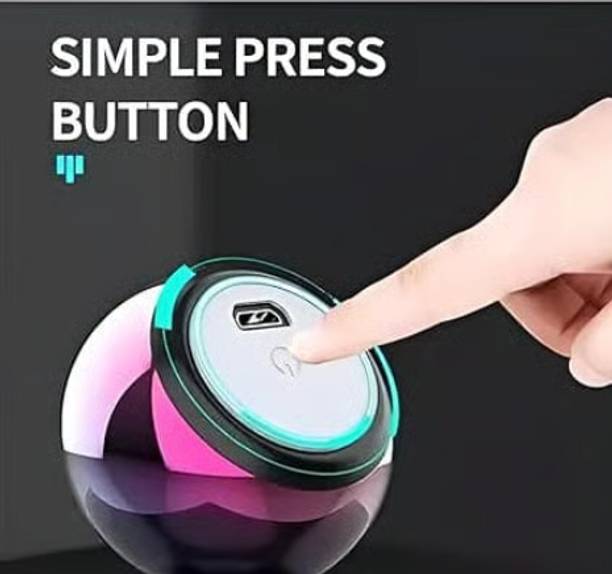 Tec V Mini Portable Bluetooth Speaker Bass Sound Wireless Speaker Small Size 5 W Bluetooth Party Speaker