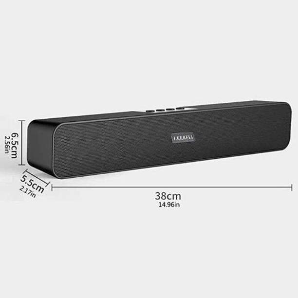 4uonly E91 SPEAKER Bluetooth Audio Support Bluetooth Laptop Desktop POI13 56 W Bluetooth Party Speaker
