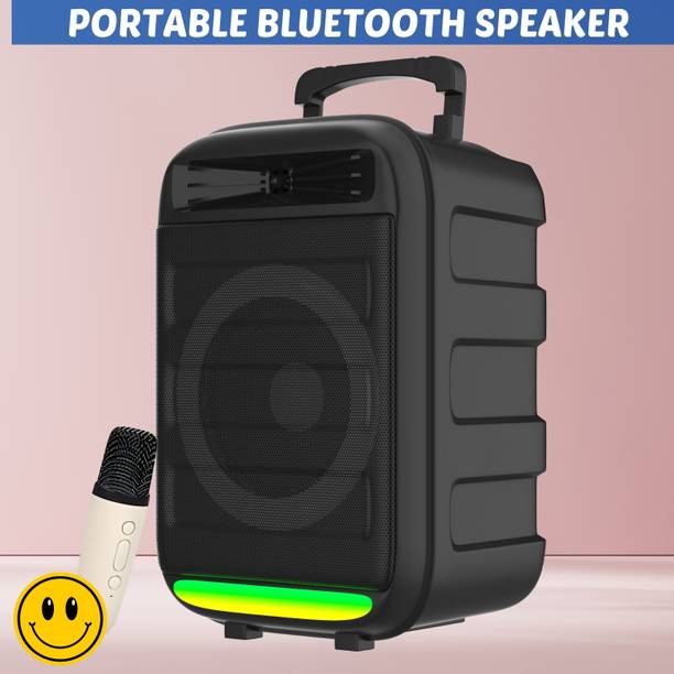 YAROH Monster (BLUETOOTH TROLLEY SPEAKER) Dynamic Thunder Sound With Karaoke MicMI33 35 W Bluetooth Party Speaker