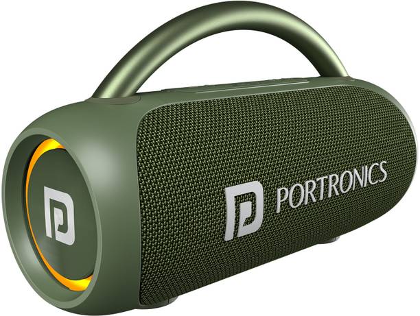 Portronics Radiant Wireless Portable With In-Built Mic,6Hrs Playtime 30 W Bluetooth Party Speaker