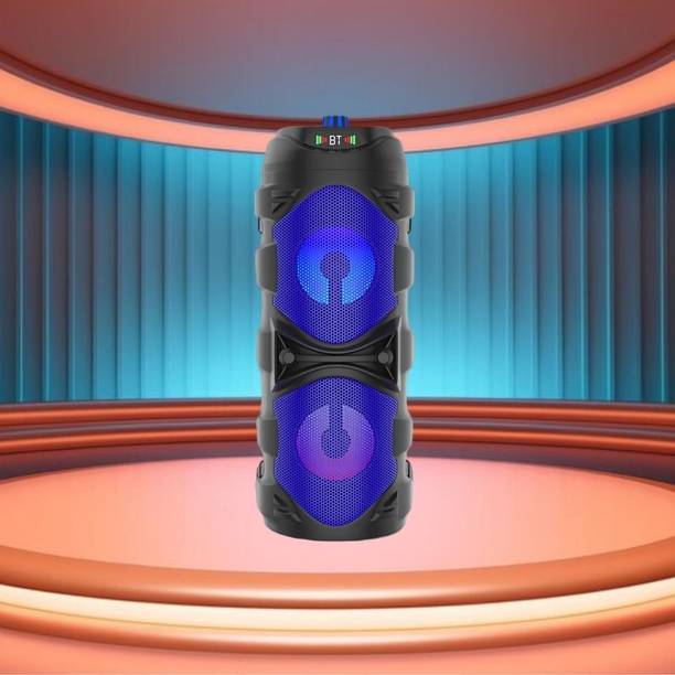 FRONY DJ Box 50w Speaker 2000mAh battery & FM Radio with Mic Bluetooth speakerQW44 50 W Bluetooth Party Speaker