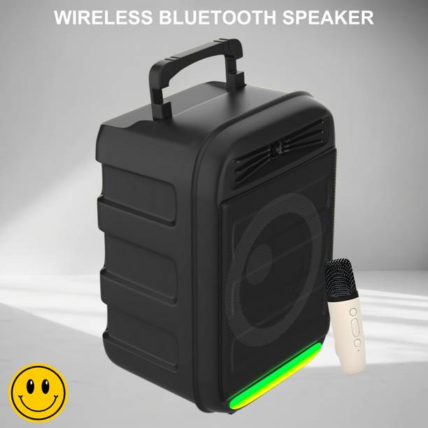YAROH Monster (BLUETOOTH TROLLEY SPEAKER) Dynamic Thunder Sound With Karaoke MicMI99 35 W Bluetooth Party Speaker