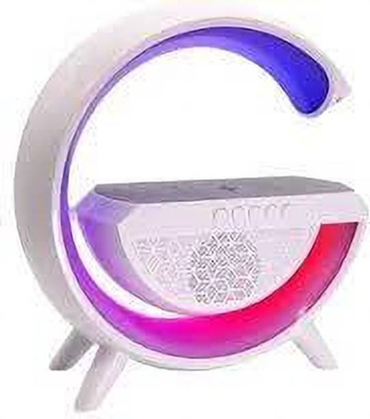 ENMORA g shape Speaker RGB Colour Light Google Assistant (White)vcx17 56 W Bluetooth Party Speaker