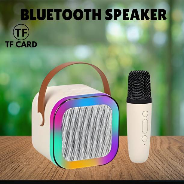 FRONY Bluetooth Speaker with Wireless Karaoke Mic, 6Hrs...