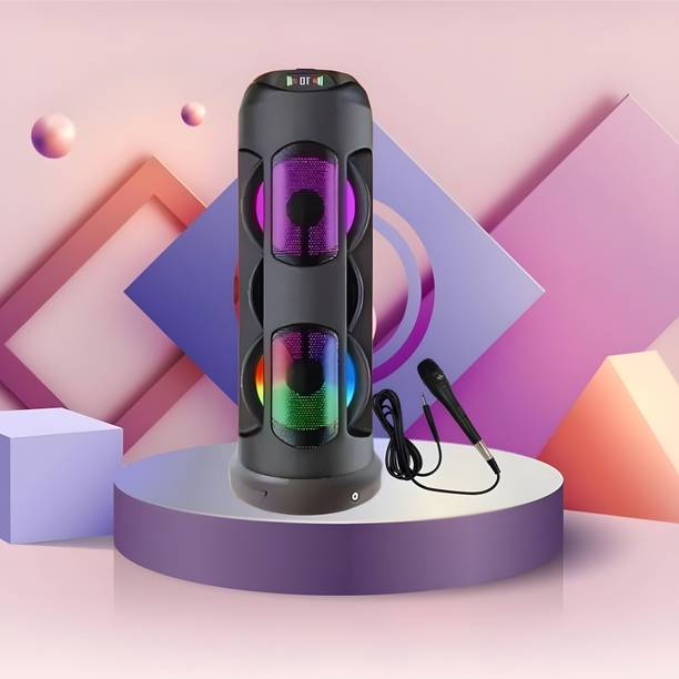 GUGGU DJ Box 30W Bluetooth Home Audio Speaker & FM Radio with Mic ,USB Pen DriveOW118 30 W Bluetooth Party Speaker