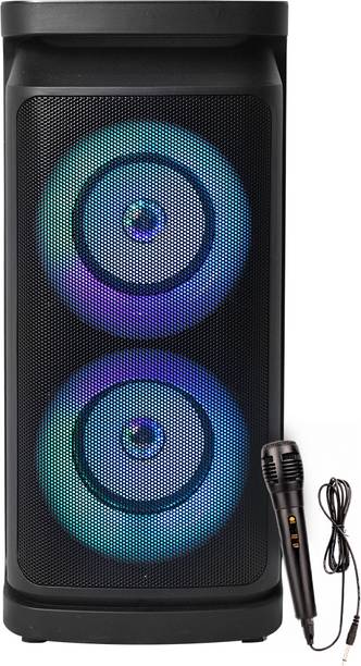 iNFiRe Thunder 40W Speaker | RGB Lights | BT 5.3 | Mic | AUX/USB/TF 40 W Bluetooth Party Speaker