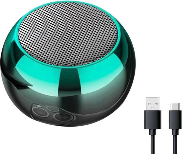 RENTOOR New Premium Ultra Portable Mini Boom 4 Wireless Extra Bass with Type C Cable 5 W Bluetooth Speaker