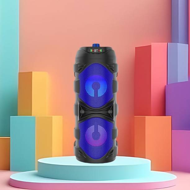 FRONY DJ Box 50w Speaker 2000mAh battery & FM Radio with Mic Bluetooth speakerQW225 50 W Bluetooth Party Speaker