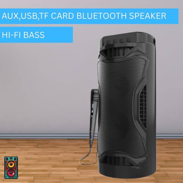 SACRO Bubble (PORTABLE BLUETOOTH PARTY SPEAKER)With Karaoke Mic & Hi Quality SoundP260 30 W Bluetooth Party Speaker