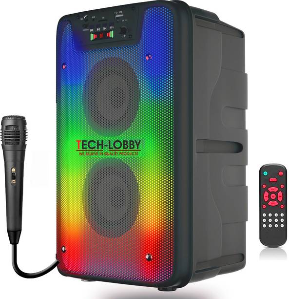 TECH-LOBBY BLUTHOOTH SPEAKER FLASH MULTICOLOUR 30 W Bluetooth Party Speaker