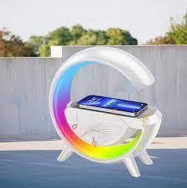 4uonly G Shape Bluetooth Speaker with 12W Wireless Charger Home Audio bhu23 56 W Bluetooth Party Speaker