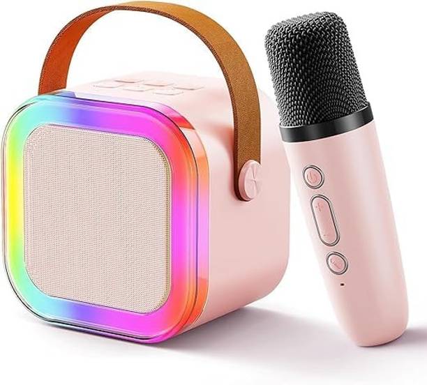 rvs trader Portable Bluetooth Wireless Speaker with Wireless Mic 6 W Bluetooth Party Speaker
