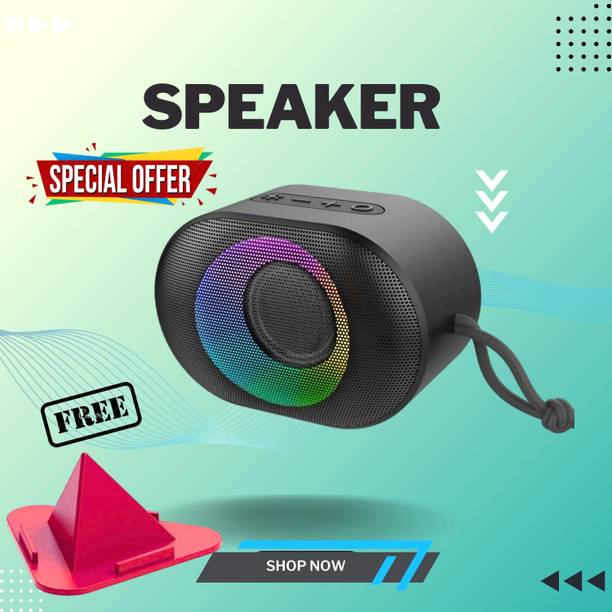 FRONY 10W Bluetooth Speaker with 6 Hours Wireless Playback ,RGB Light speakerFJ170 10 W Bluetooth Party Speaker