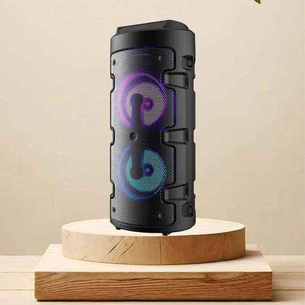 FRONY DJ Box Speaker with FM Radio, Mic & USB Pen Drive 20W Bluetooth SpeakerBA336 20 W Bluetooth Party Speaker