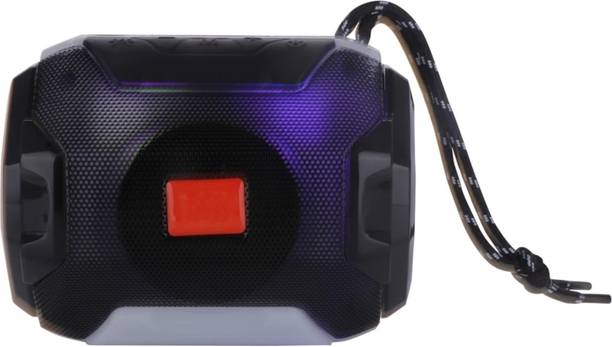 BVEXO BoomBeam 5W Bluetooth Speaker: Bass Max, Long Life, Light Show 5 W Bluetooth Party Speaker