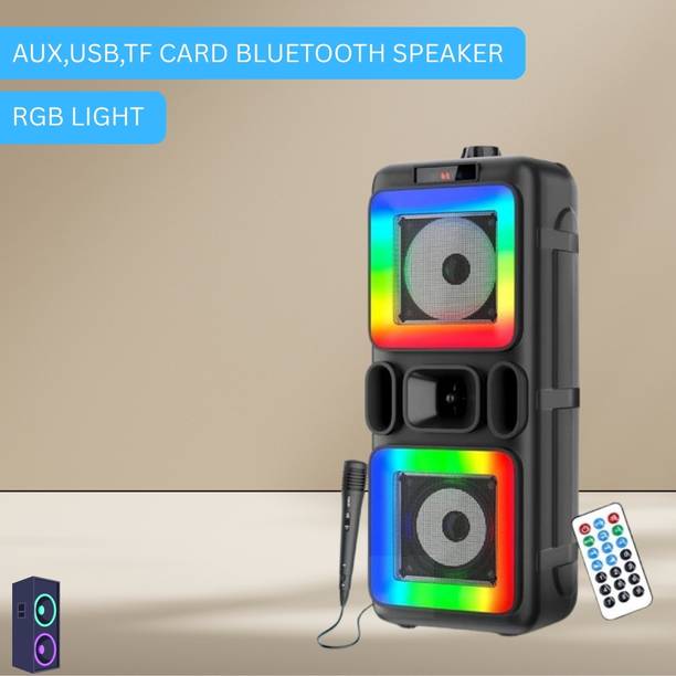 GUGGU Pushpa (WIRELESS BLUETOOTH PARTY SPEAKER) Crystal Clear Sound With MicT152 40 W Bluetooth Party Speaker