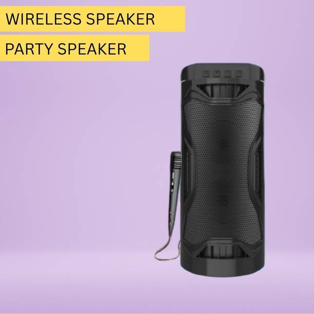 PARADISEECOM Bubble (WIRELESS BLUETOOTH PARTY SPEAKER)With Wire Mic & Crystal Clear SoundV90 30 W Bluetooth Party Speaker