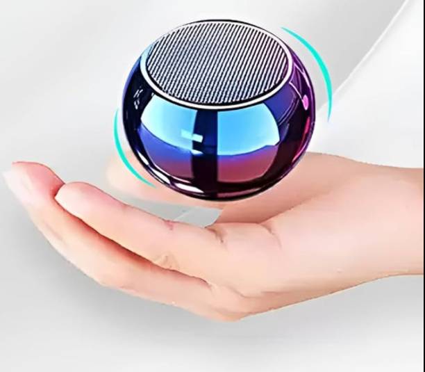 Tec V Mini Bluetooth Speaker Portable Wireless Bass Sound Speaker for Mobile 5 W Bluetooth Party Speaker