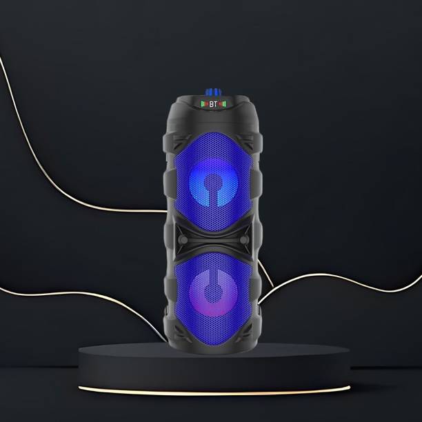 Clairbell DJ Box 50w Speaker 2000mAh battery & FM Radio with Mic Bluetooth speakerTY184 50 W Bluetooth Party Speaker