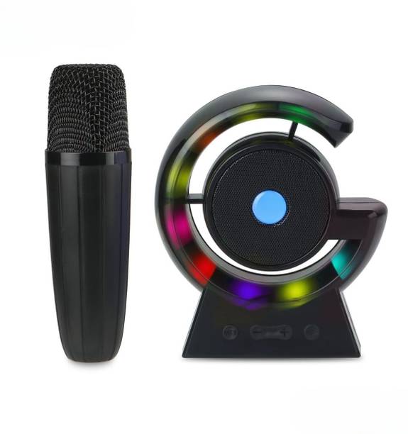 BeatBucks 3D Shape surrounding sound speaker With In-built RGB with 1200 MAH Battery 10 W Bluetooth Party Speaker