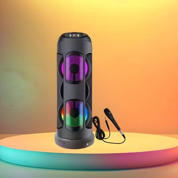 GUGGU DJ Box 30W Bluetooth Home Audio Speaker & FM Radio with Mic ,USB Pen DriveOW110 30 W Bluetooth Party Speaker