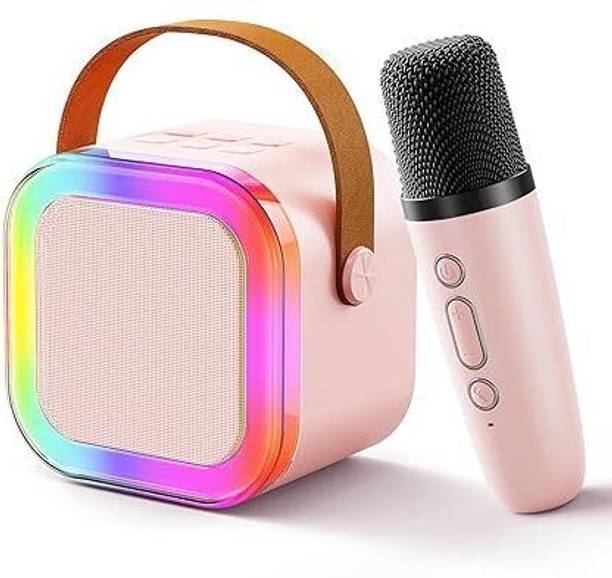 StonSell Newly Launched Fusion Smart Mini Bluetooth Speaker with Wireless Karaoke Mic 5 W Bluetooth Party Speaker