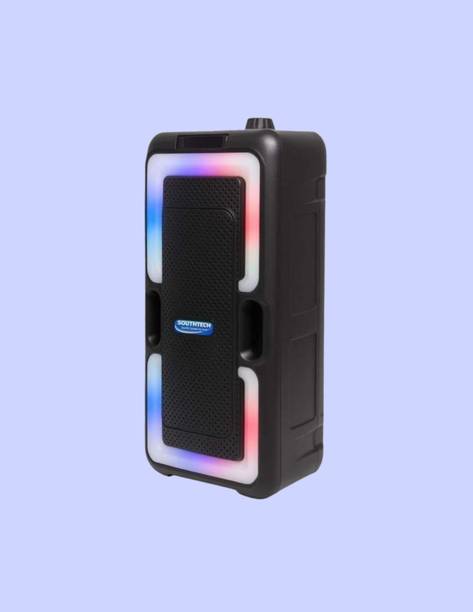 SOUTHTECH Bluetooth Tower Speaker | Dual Woofer | RGB LED Lights_A150 40 W Bluetooth Party Speaker