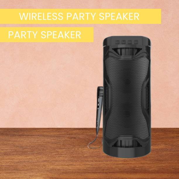 Clairbell Bubble (WIRELESS BLUETOOTH PARTY SPEAKER)With Wire Mic & Crystal Clear SoundV54 30 W Bluetooth Party Speaker