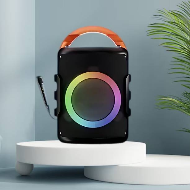 FRONY DJ Box 20W Bluetooth Speaker with FM Radio, Mic, RGB Light & 4 hour's backJK311 20 W Bluetooth Party Speaker