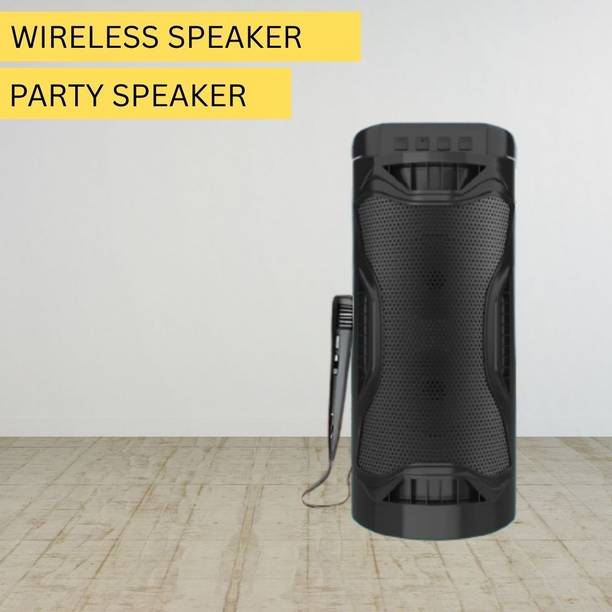 PARADISEECOM Bubble (WIRELESS BLUETOOTH PARTY SPEAKER)With Wire Mic & Crystal Clear SoundV152 30 W Bluetooth Party Speaker