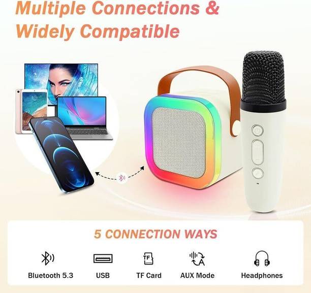 Xtraa .1 mic for chaild 12 Karaoke mic with Speaker Bluetooth xzc7 76 W Bluetooth Speaker
