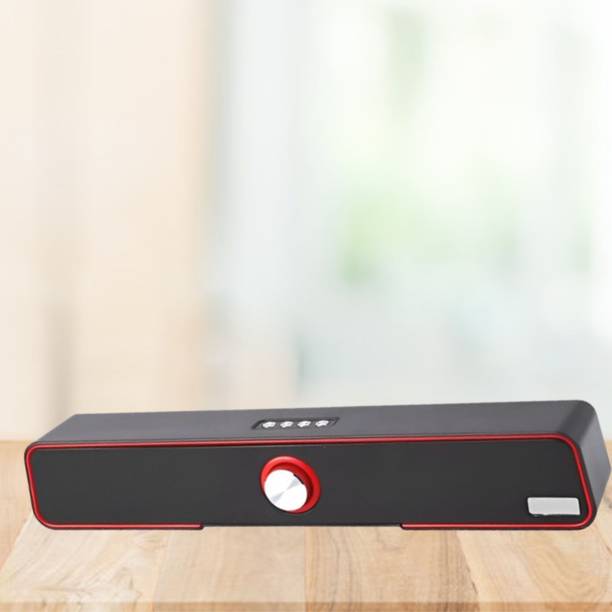GUGGU Bluetooth Soundbar Speaker with Immersive 3D Surround Sound & 2400mAh BatteyC234 10 W Bluetooth Soundbar