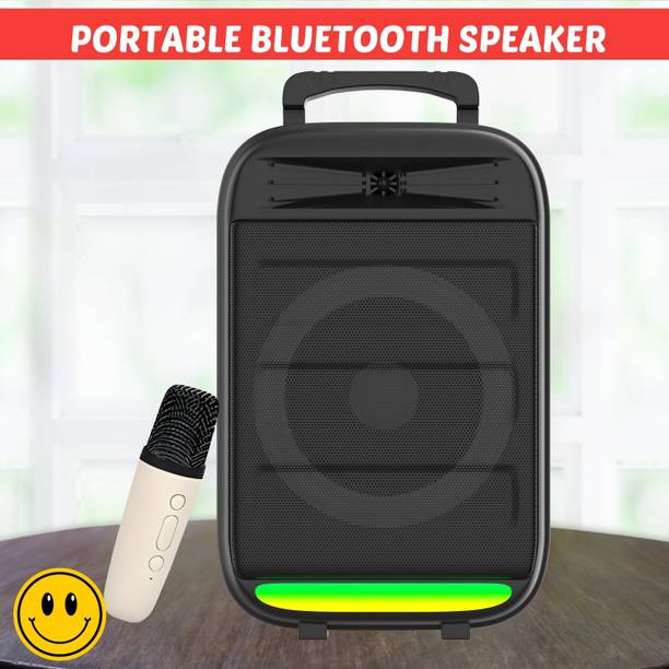 YAROH Monster (BLUETOOTH TROLLEY SPEAKER) Dynamic Thunder Sound With Karaoke MicMI363 35 W Bluetooth Party Speaker