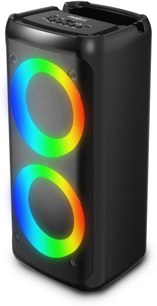 Frontech Multimedia Speaker | Dual 4" Drivers | 2400mAh Battery | TWS/FM/USB/AUX/MIC | 20 W Bluetooth Party Speaker