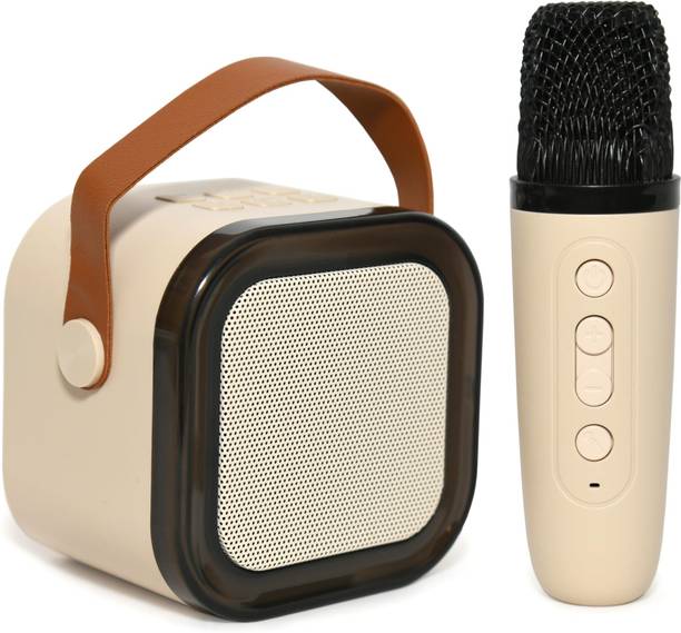 Tushar Bluetooth mic speaker with Lights 5 W Bluetooth Party Speaker
