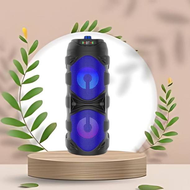FRONY DJ Box 50w Speaker 2000mAh battery & FM Radio with Mic Bluetooth speakerQW16 50 W Bluetooth Party Speaker