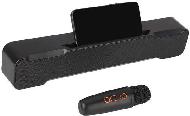 Techpunch (PORTABLE HOME TV SOUNDBAR) Music Dynamic Thunder Sound 2400mAh Battery 10W 10 W Bluetooth Soundbar