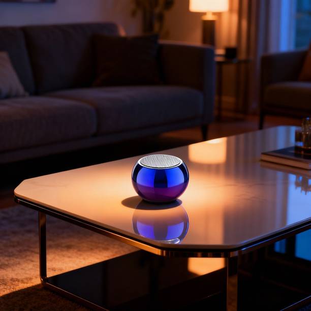 Shincart Mini Bluetooth Speaker, Mini Boost, M4 Wireless Coin Speaker with Google & Siri Assistant Smart Speaker