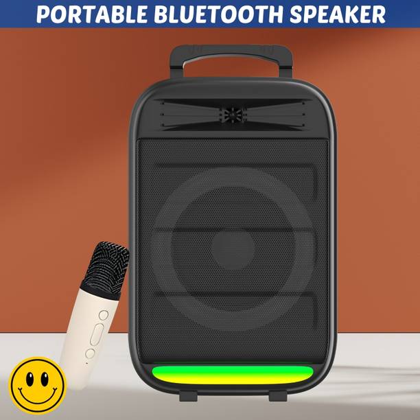 YAROH Monster (BLUETOOTH TROLLEY SPEAKER) Dynamic Thunder Sound With Karaoke MicMI339 35 W Bluetooth Party Speaker